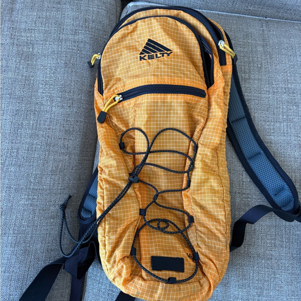 Orange Kelty hiking Backpack